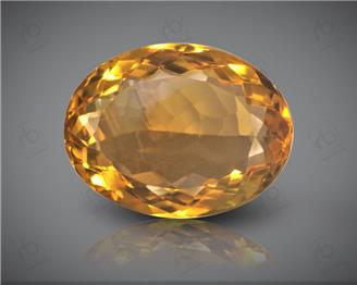 Yellow Citrine Natural Certified  9.53CTS-8389